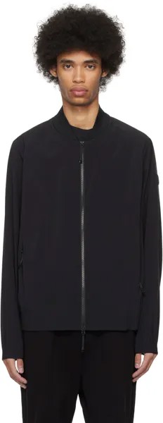 Черный бомбер Bernesi Moncler