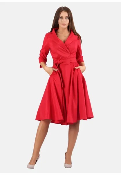Коктейльное платье Margo collection, красный