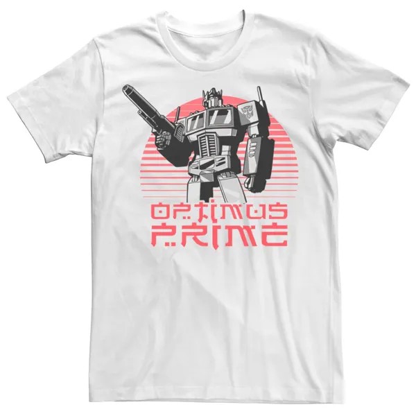 Мужская футболка Transformers Optimus Prime на подкладке Sunset Portrait Licensed Character