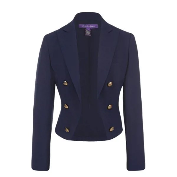 Укороченный приталенный жакет Ralph Lauren