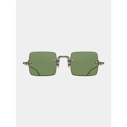 Солнцезащитные очки Matsuda M5001 Antique Gold, зеленый