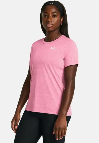 Спортивная футболка TECH TWIST Under Armour, цвет sunset pink