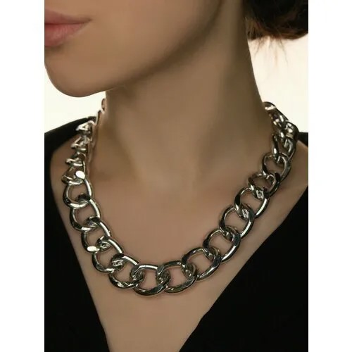 Цепь XUPING JEWELRY, длина 45 см., серебряный