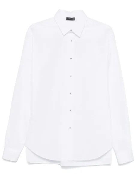 Mugler поплиновая рубашка, белый