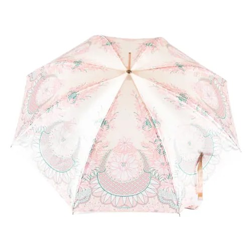 Зонт-трость Goroshek, розовый, бежевый