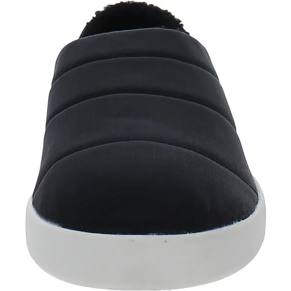 Мужские шлепанцы из искусственного меха Toms, цвет Black Matte