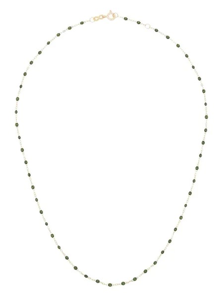 Gigi Clozeau колье Classic Gigi из желтого золота с бусинами