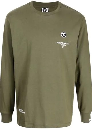 AAPE BY *A BATHING APE® футболка с логотипом
