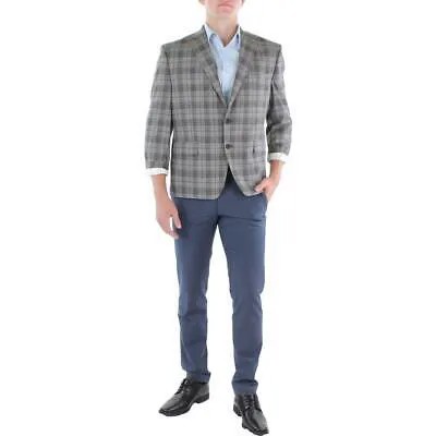 Мужской серый пиджак с двумя пуговицами Lauren Ralph Lauren Lexington 44S BHFO 4191