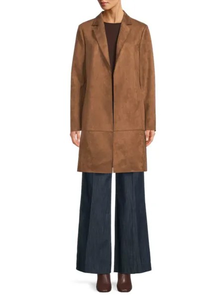 Длинная куртка с открытым передом Tommy Hilfiger, цвет Cognac
