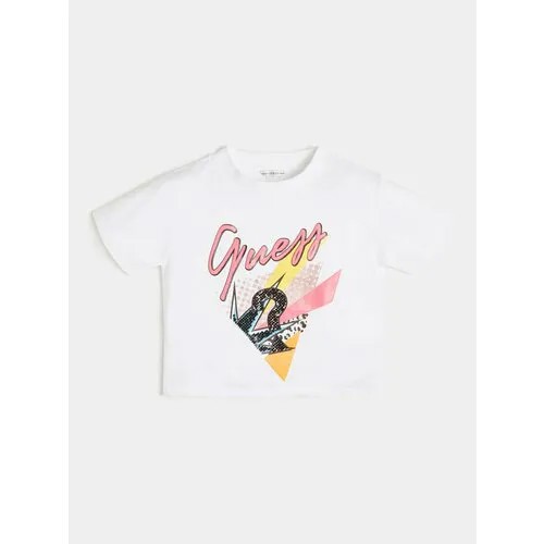 Футболка GUESS, размер 14, белый