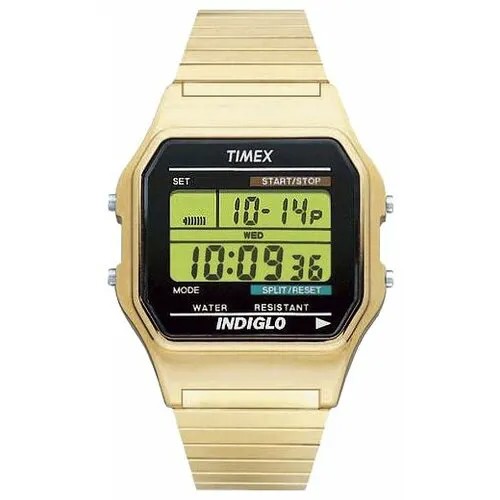 Наручные часы TIMEX Core T78677, золотой, зеленый