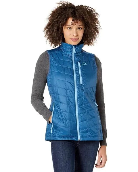 Утепленный жилет L.L.Bean Primaloft Packaway, цвет Dark Marine Blue
