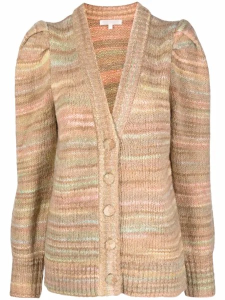 LoveShackFancy кардиган в полоску
