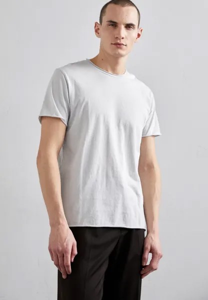 Футболка базовая ROLL NECK TEE Filippa K, цвет light grey