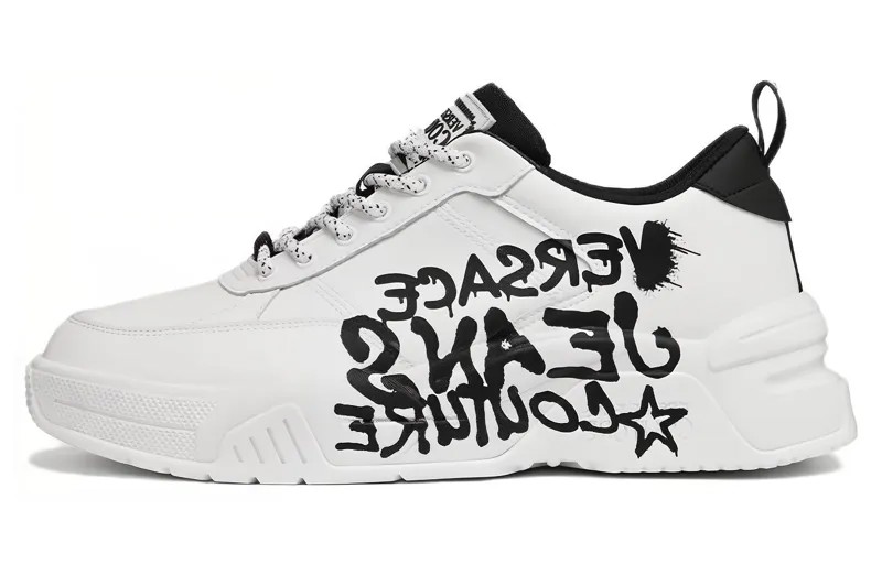 Кроссовки VERSACE JEANS Lifestyle Shoes Men Low-top White, белый