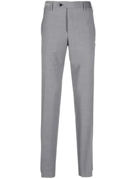 Corneliani прямые брюки, серый