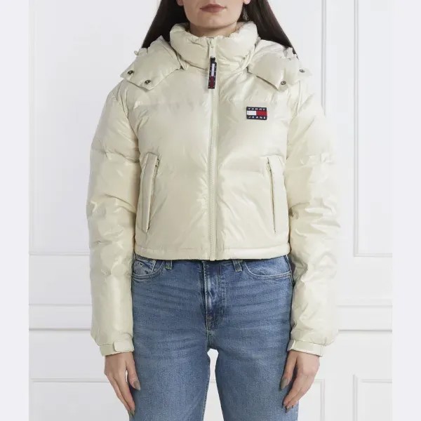 Пуховик стандартного кроя Tommy Hilfiger, бежевый