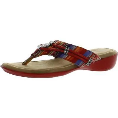 Женские шлепанцы Minnetonka из искусственной ткани на танкетке, обувь BHFO 1168