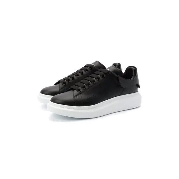Кожаные кеды Alexander McQueen