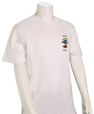 Футболка Rip Curl Boys Search Icon Icon — белая — новинка