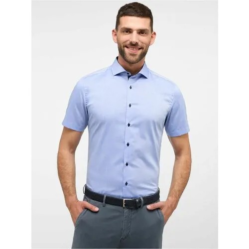 Рубашка Eterna, размер 48/50, синий
