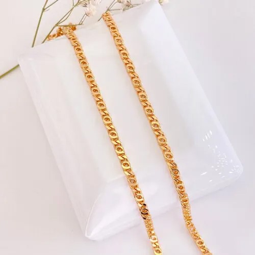 Цепь XUPING JEWELRY, бижутерный сплав, длина 50 см., золотой