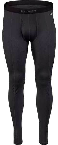 Мужские легкие эластичные брюки Carhartt Force с базовым слоем, черный