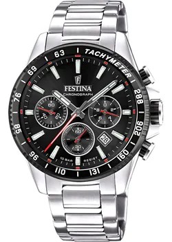 Fashion наручные  мужские часы Festina F20560.6. Коллекция Timeless Chronograph