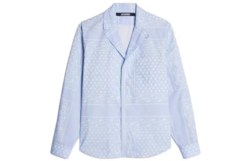Мужская рубашка Jacquemus, цвет Blue