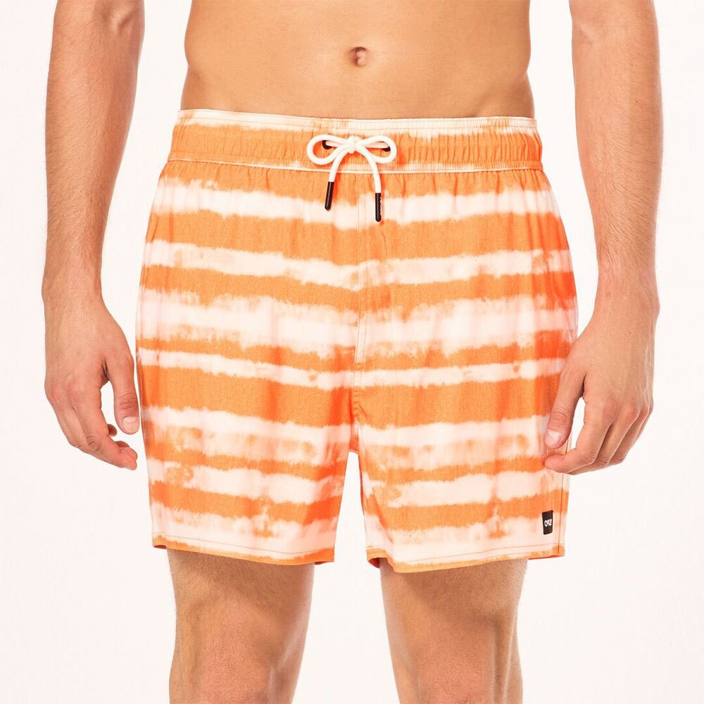 Шорты для плавания Oakley Blur Stripes RC 16´´ Swimming Shorts, оранжевый
