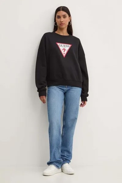 Толстовка Guess Jeans, черный