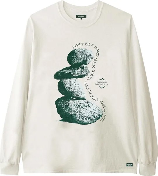 Футболка Afield Out Cairns Long-Sleeve T-Shirt 'Bone', кремовый