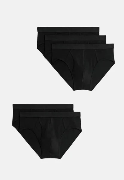 Трусы 5 PACK STRETCH COOL & FRESH Marks & Spencer, черный