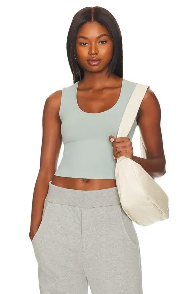 Майка Free People x Intimately FP Clean Lines Muscle Cami In Iceberg Green, цвет Iceberg Green