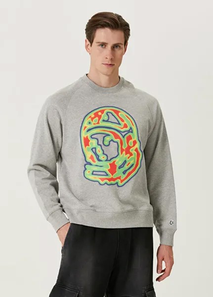 Серый свитшот с логотипом Billionaire Boys Club