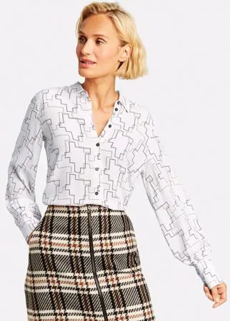 Блузка с длинным рукавом с графическим рисунком GERRY WEBER