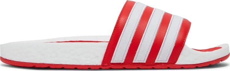 Сандалии Adidas Adilette Boost Slide 'White Red', красный