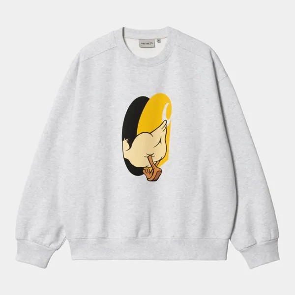 Свитшот CARHARTT WIP Deadkebab Knock Knock Sweatshirt Ash Heather