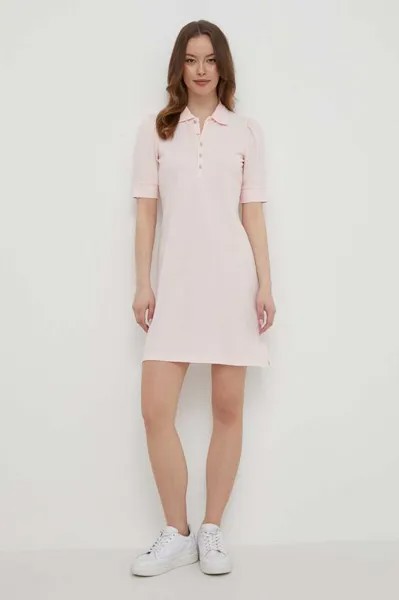 Платье Lauren Ralph Lauren, розовый