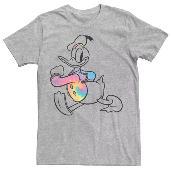 Мужская футболка Donald Duck Strut Tie-Dye с портретом Disney