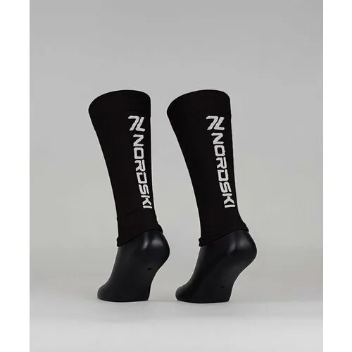 Гетры спортивные Nordski, размер OneSize, черный/черный