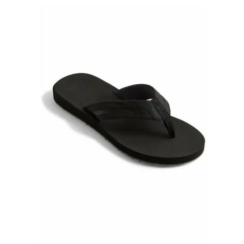 Шлепанцы Quiksilver, размер 39, черный