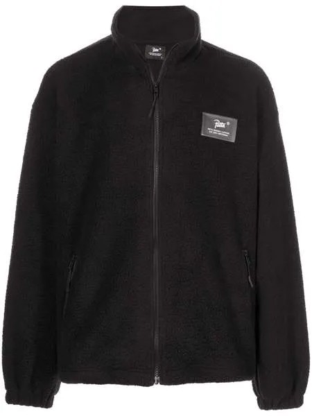 PATTA shearling fleece zipped jacket