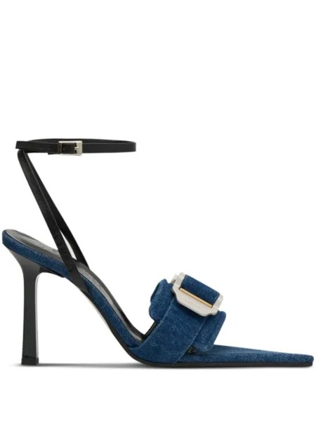Джинсовые босоножки из коллаборации с Ancuta Sarca Dion Lee, синий
