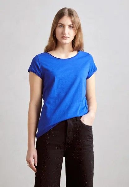 Базовая футболка Esprit, ярко-синяя