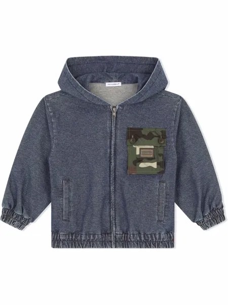 Dolce & Gabbana Kids худи с карманом