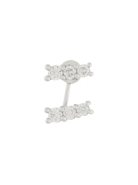 ALINKA 18kt white gold LARA diamond earring