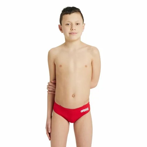 Плавки arena Team Swim Briefs Solid, размер 10-11Y, красный