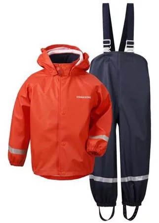 Костюм SLASKEMAN 503732-424 Didriksons, Размер 100, Цвет маково-оранжевый